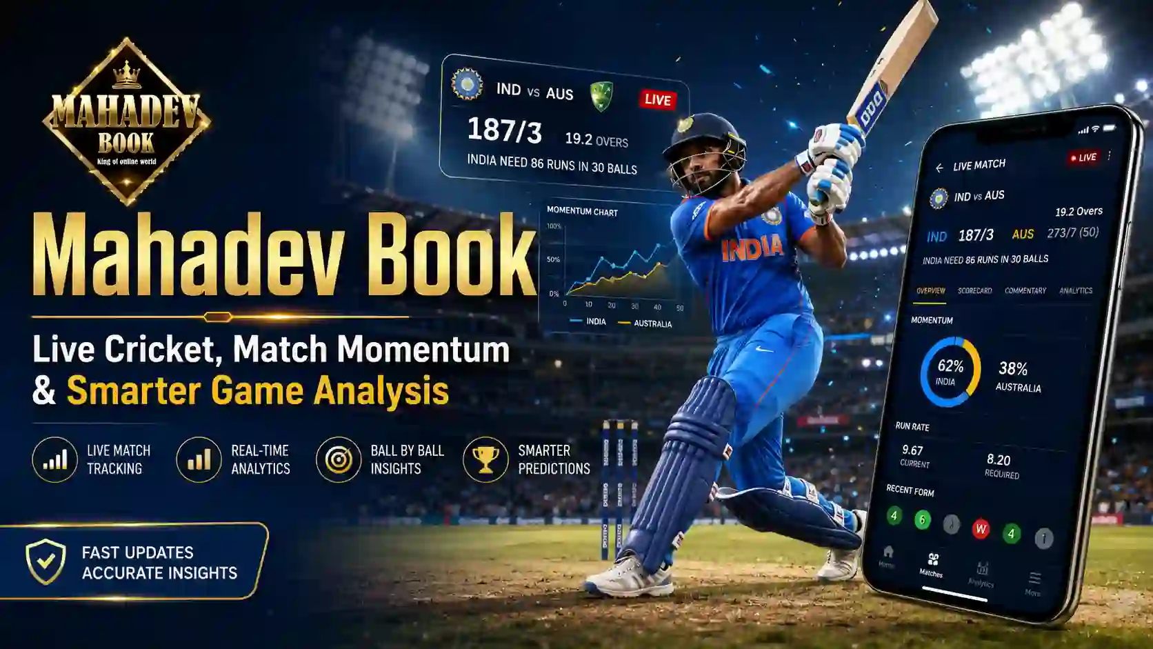 Mahadev Book Cricket Guide – How to Read Live Match Momentum